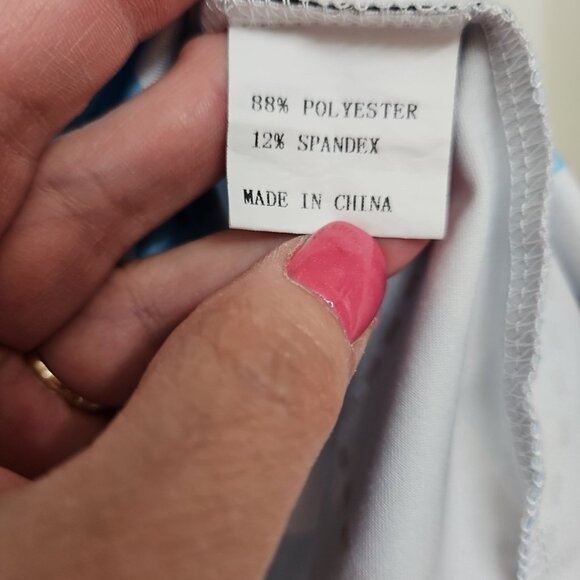 Womens Sz Small Sonoven Argyle Print Top Clueless Preppy Tenniscore Athileisure - Picture 6 of 7